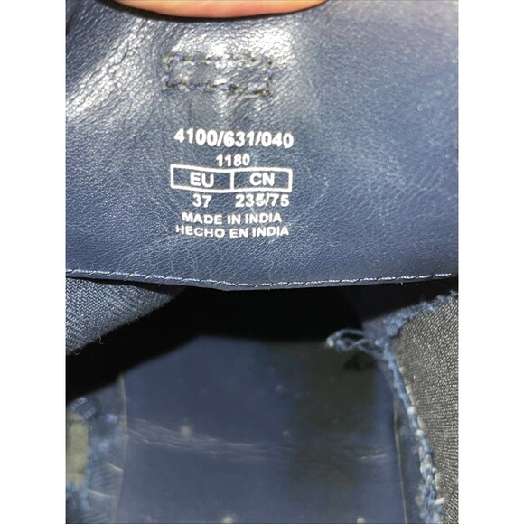 Zara  Ankle Boots Womens Size 37 Chelsea Faux Leather Black - Picture 8 of 10